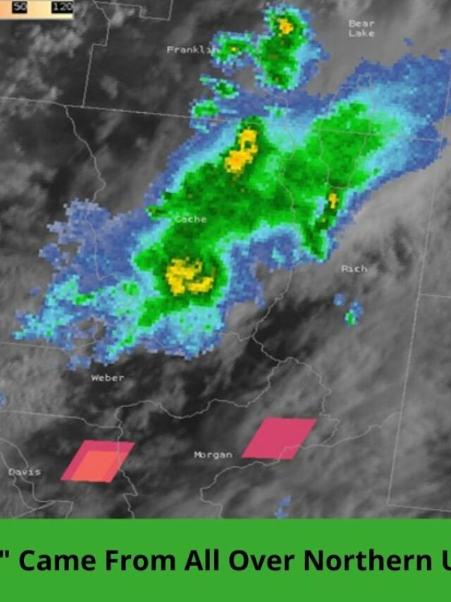 Reports Of A Loud boom Came From All Over Northern Utah