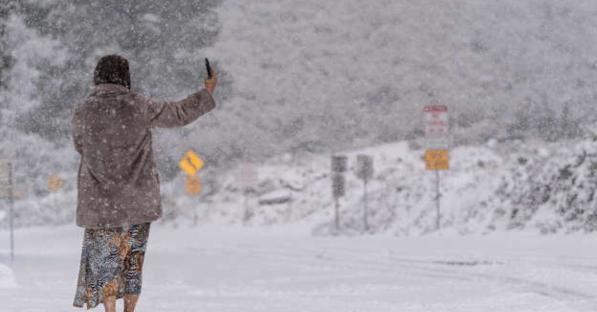 First Blizzard Warning In Los Angeles Since 1989  