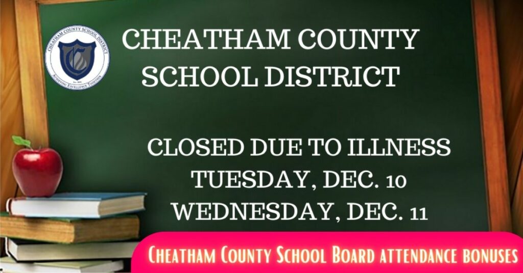 Cheatham County School Board attendance bonuses