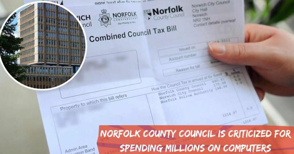 Norfolk County Council is Criticized for Spending Millions on Computers