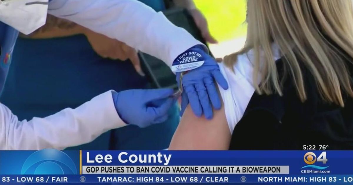 Republican Party Passes Resolution To Ban Covid-19 Vaccines