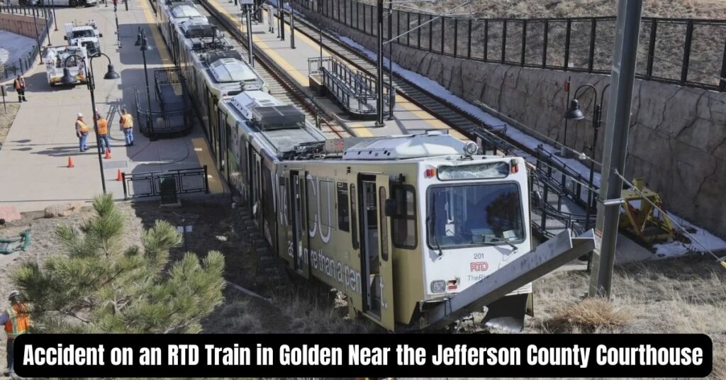 Accident on an RTD Train in Golden Near the Jefferson County Courthouse