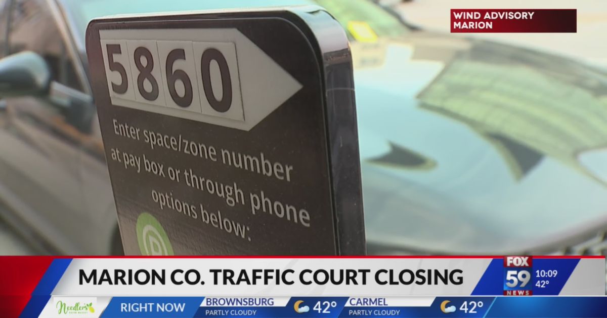 Marion County is Closing the Traffic Court in an Effort to Increase