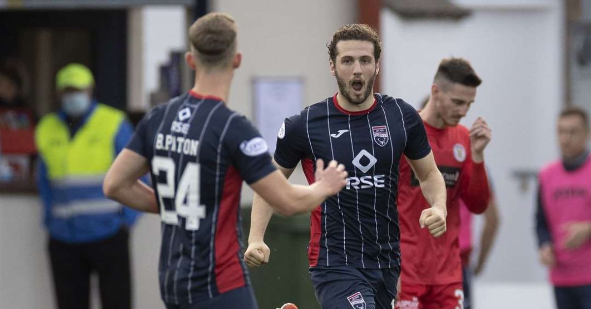 Ross County defender Alex Iacovitti