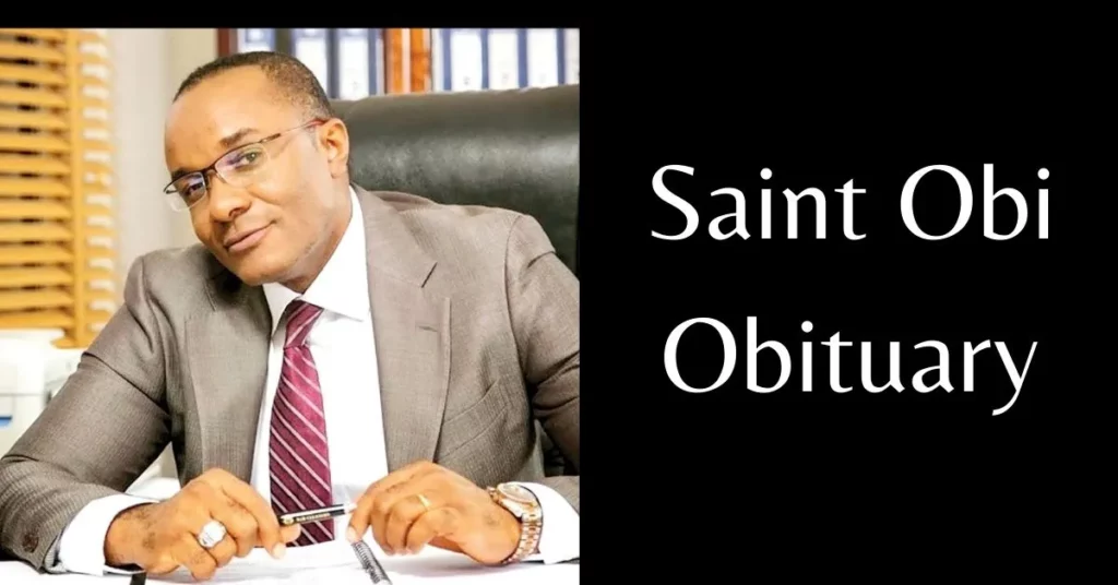 Saint Obi Obituary