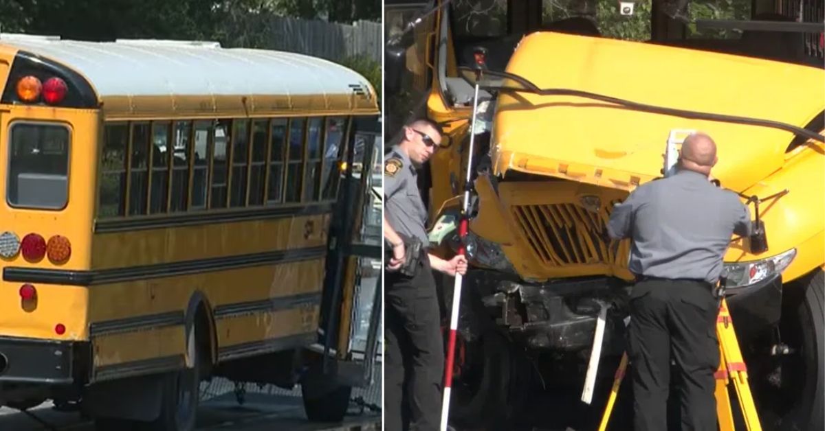 49 Students Hurt When Tow Truck Hits School Bus Head-on